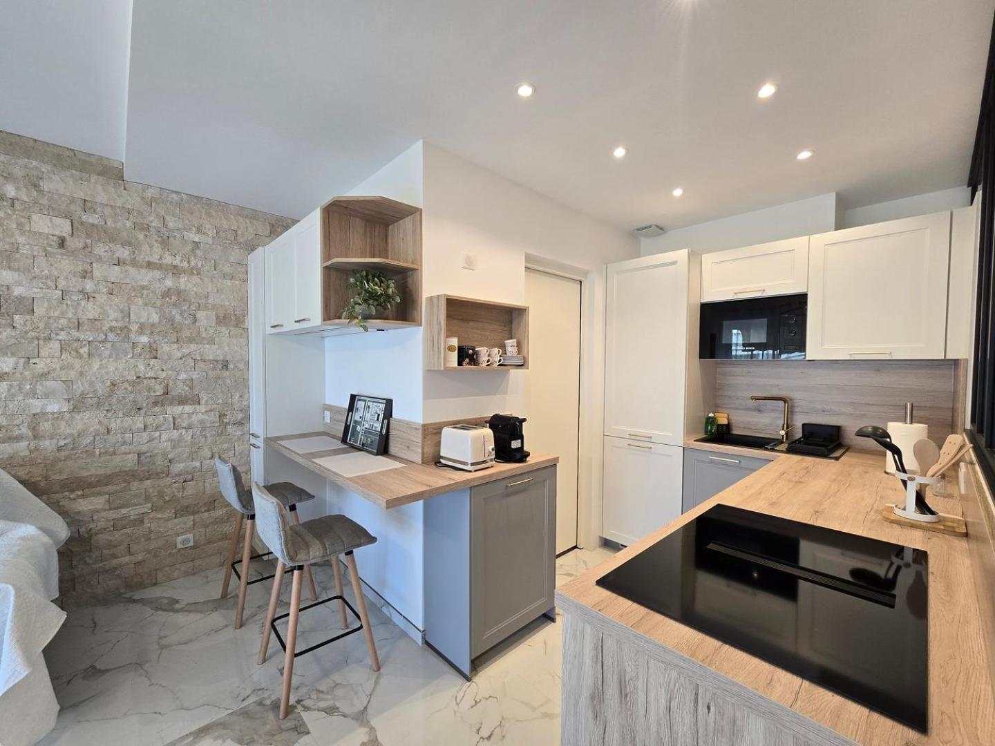 Superbe Appartement Vue Mer - Terrasse - Parking Villeneuve-Loubet Exteriér fotografie
